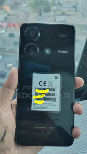 শাওমি রেডমি নোট ১৩ ২৫৬ জিবি ব্ল্যাক