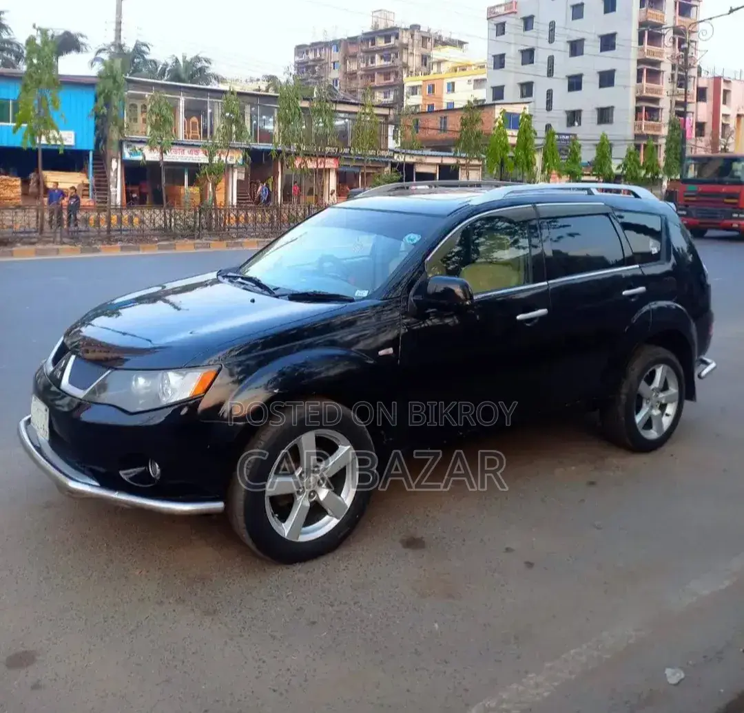 Mitsubishi Outlander 2.4i GLS Automatic 4x4 2008 Black