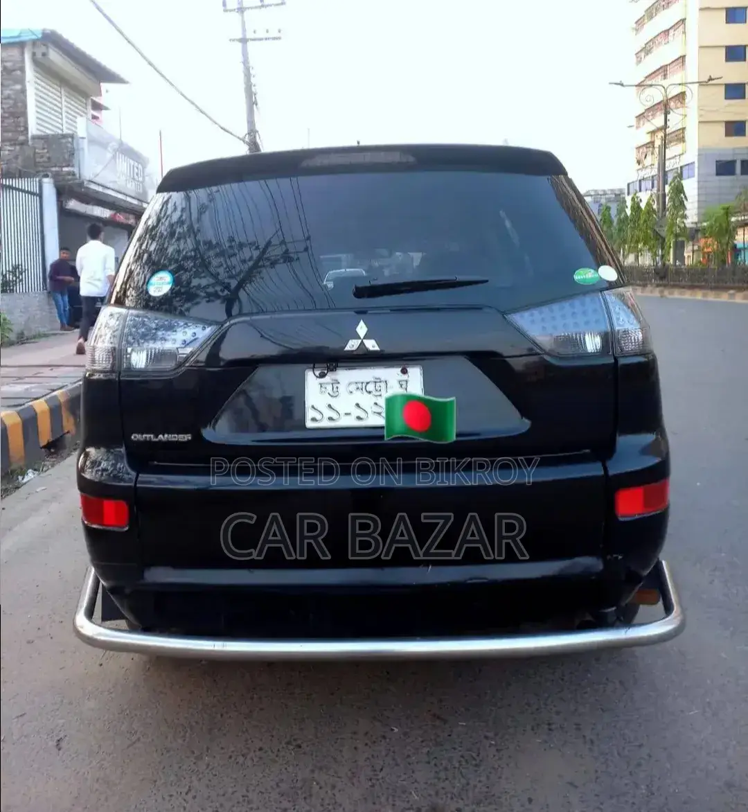 Mitsubishi Outlander 2.4i GLS Automatic 4x4 2008 Black