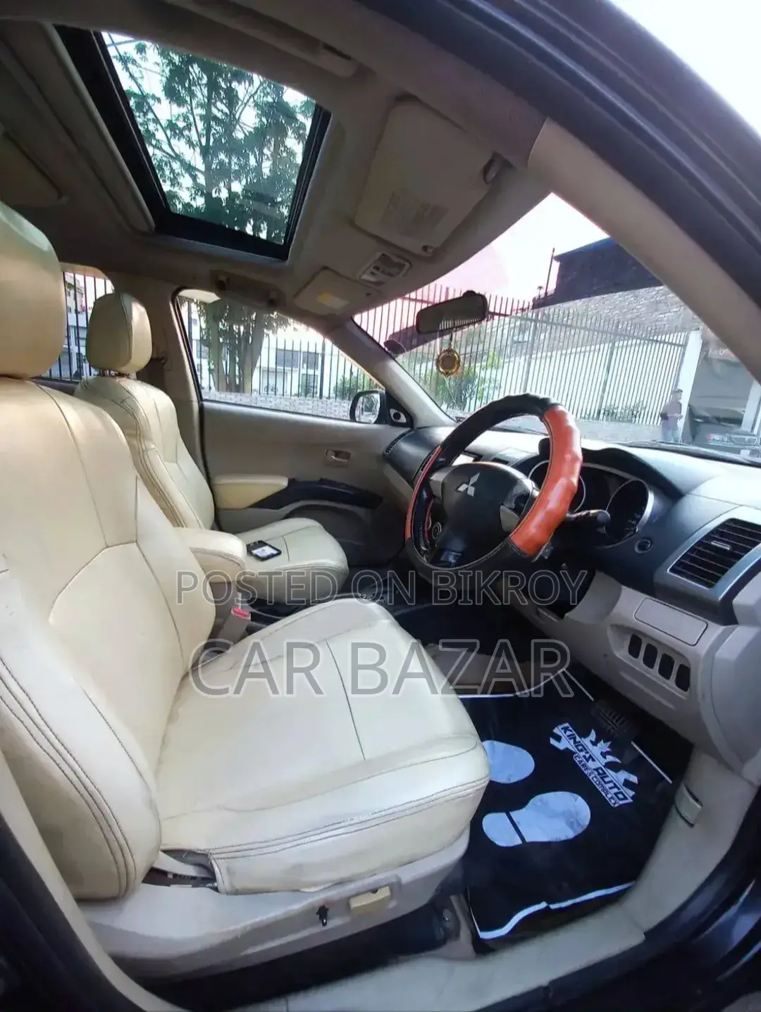 Mitsubishi Outlander 2.4i GLS Automatic 4x4 2008 Black