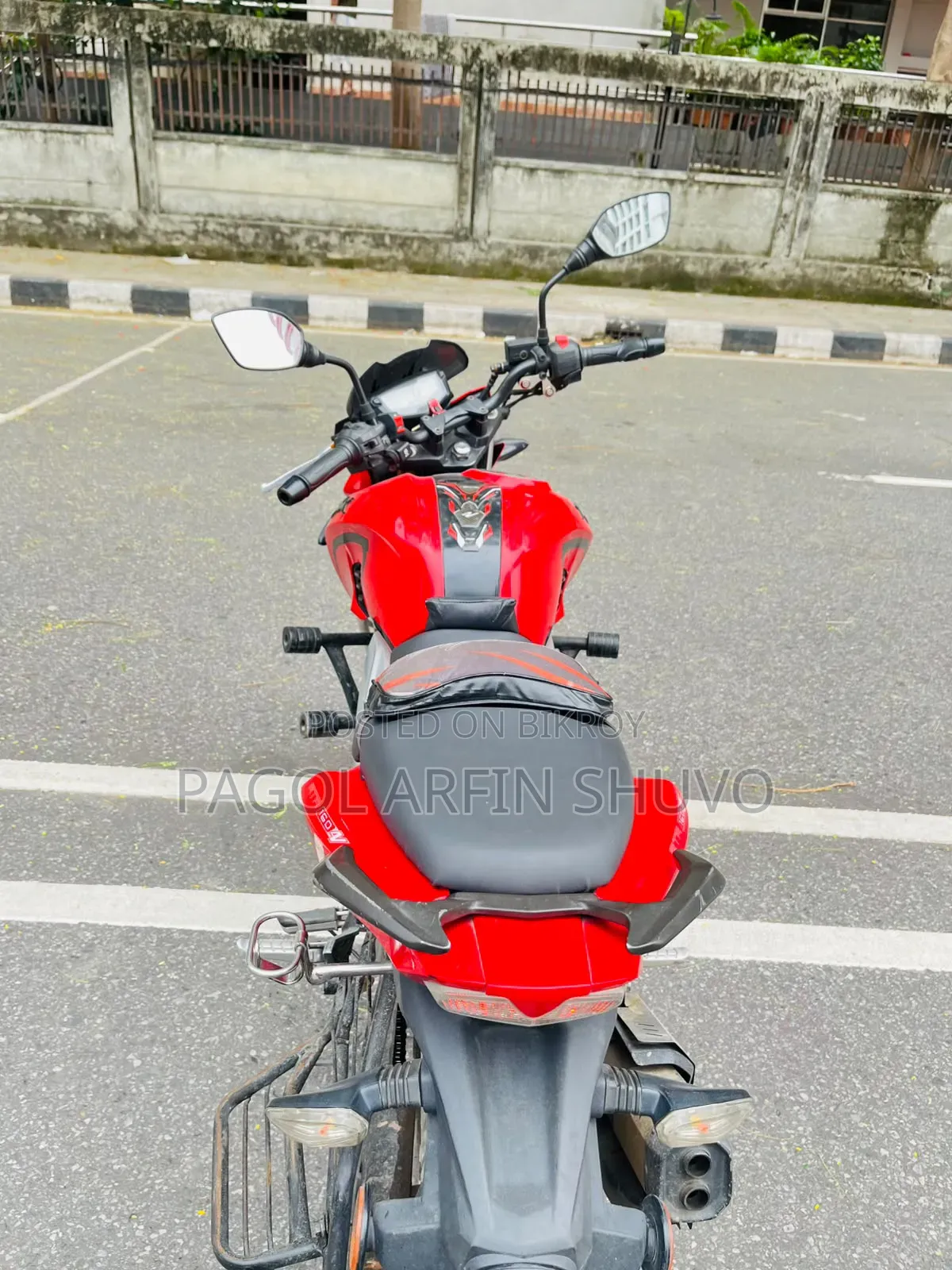 TVS Apache 160 4V 2019 Red