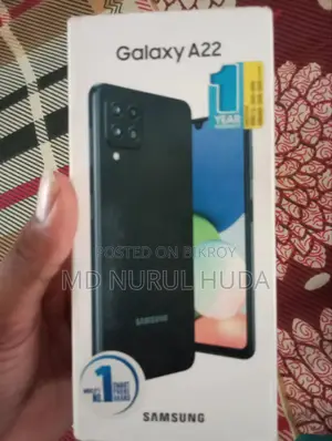 New Samsung Galaxy A22 128 GB Black