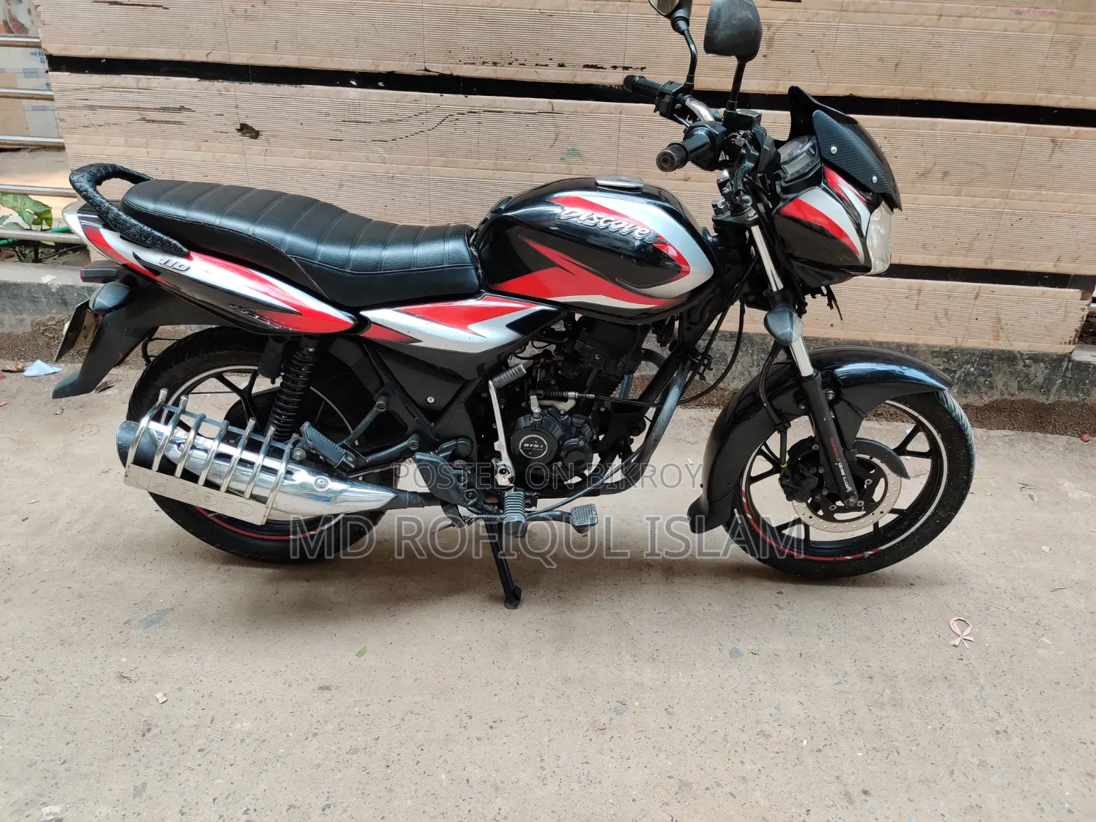 Bajaj Discover 110 2021 Black