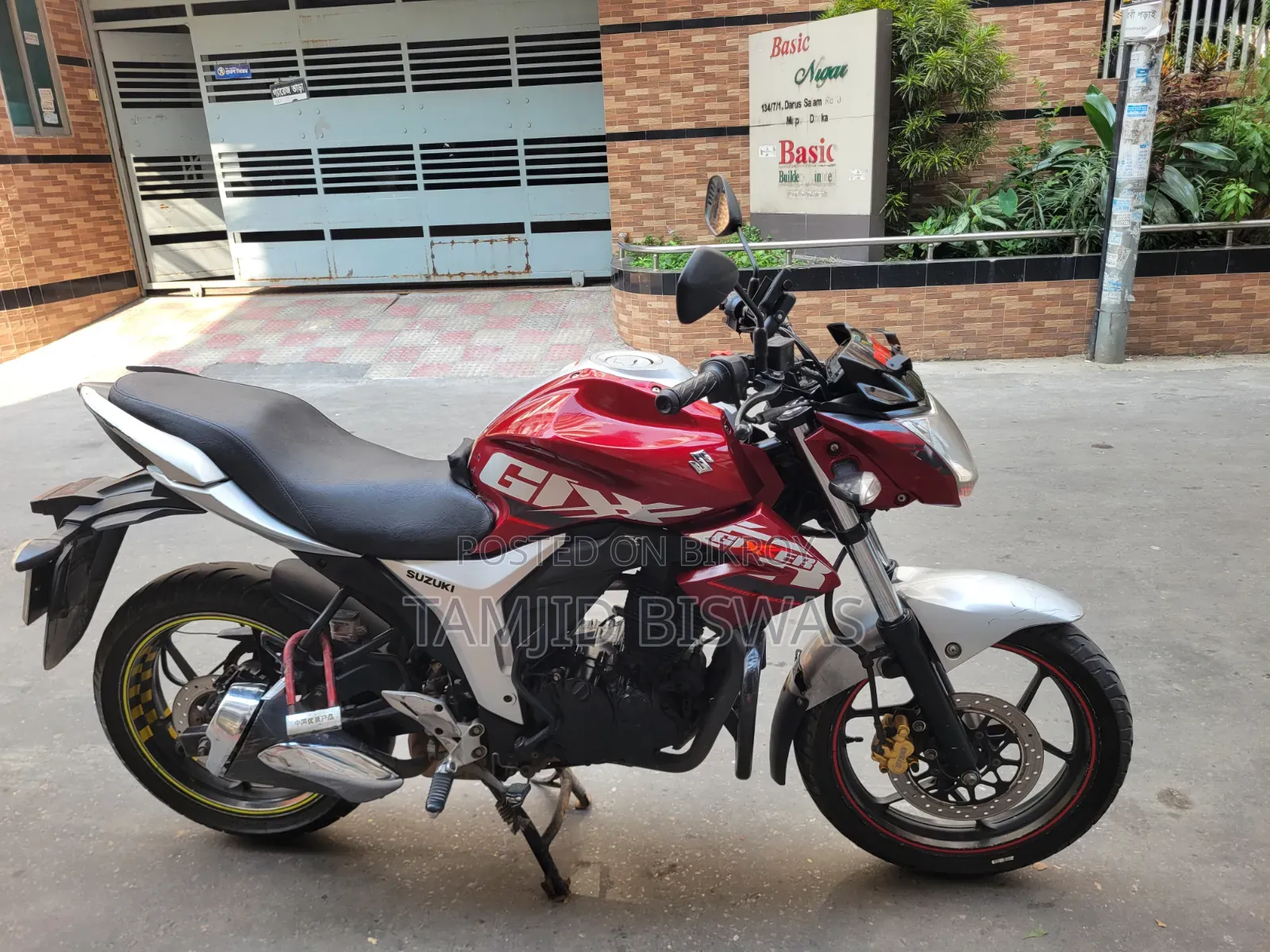 Suzuki Gixxer Monotone 2019 Red