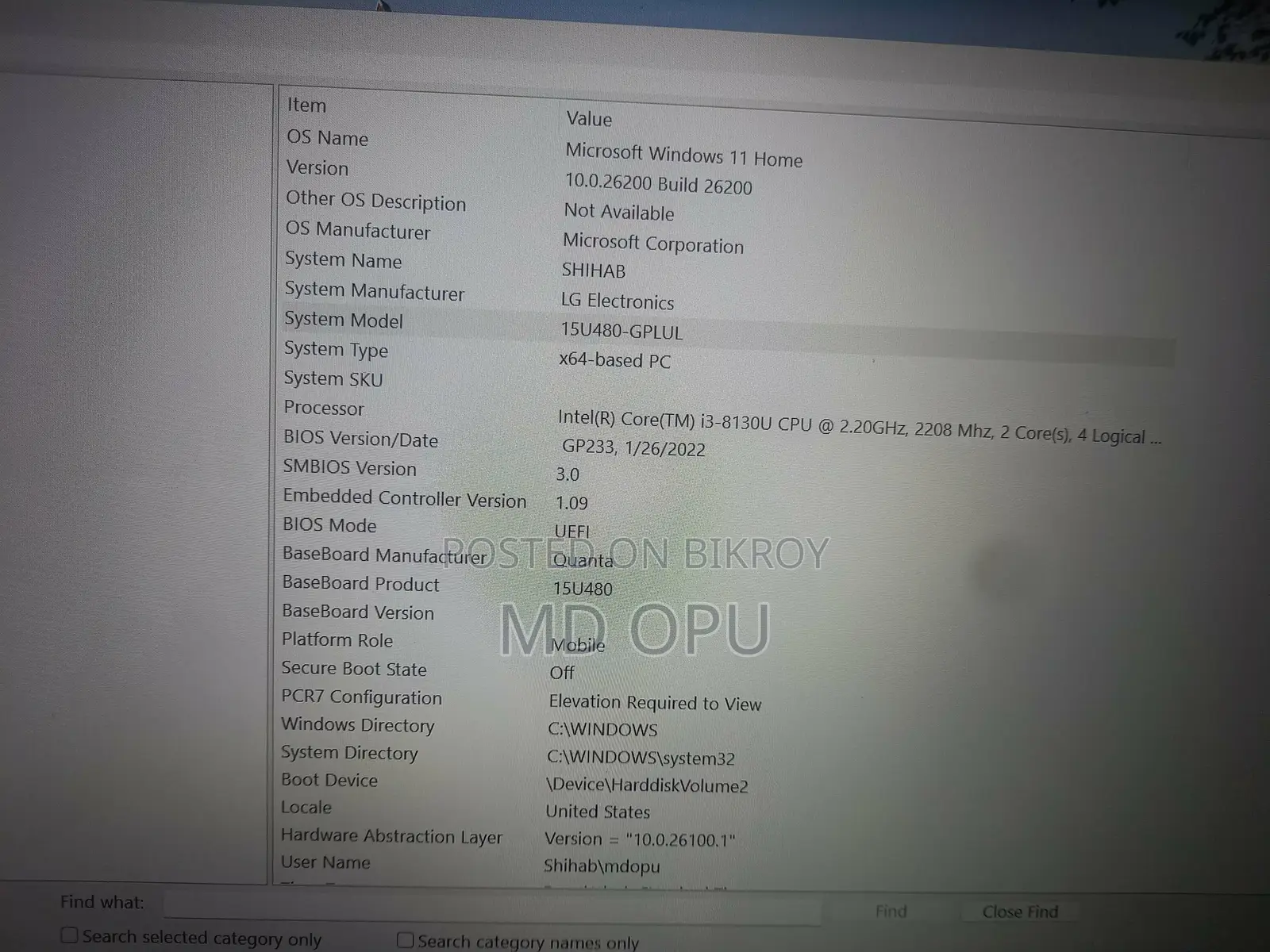 Laptop LG Gram 15.6 12GB Intel Core I3 HDD 500GB