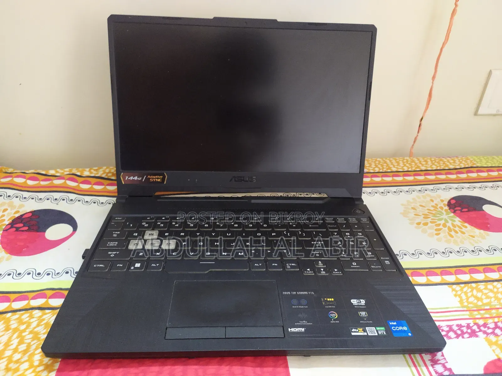 Laptop Asus TUF Gaming FX504 16GB Intel Core I5 SSD 512GB