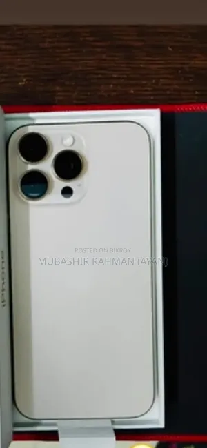 অ্যাপল আইফোন ১৬ প্রো ম্যাক্স ২৫৬ জিবি
