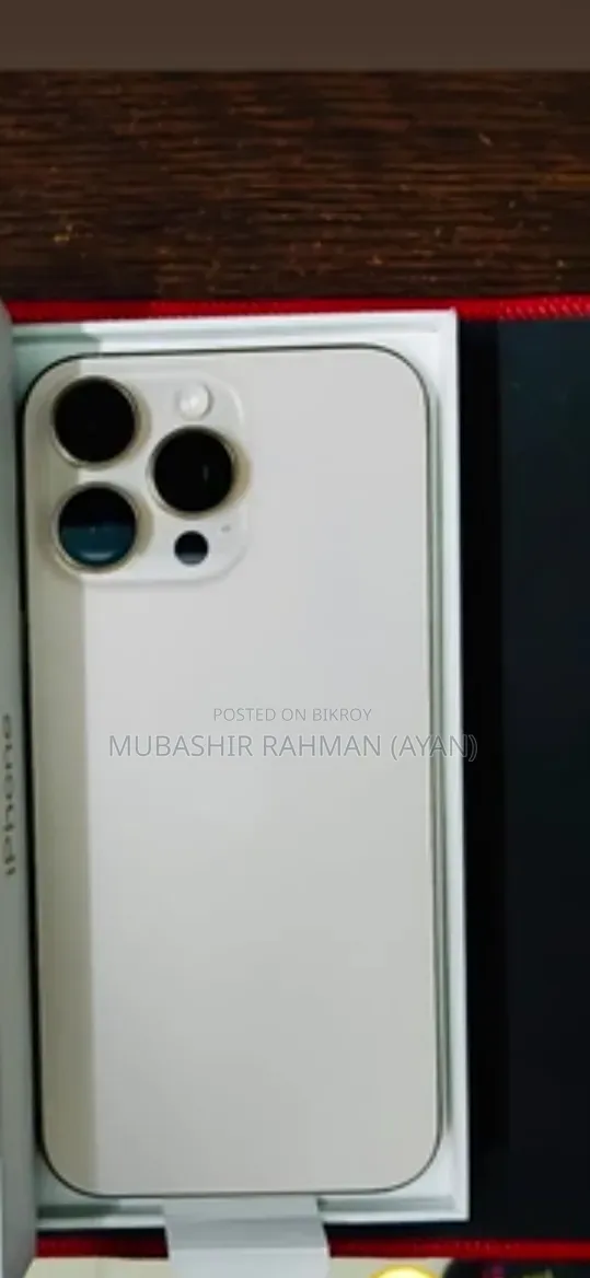 অ্যাপল আইফোন ১৬ প্রো ম্যাক্স ২৫৬ জিবি