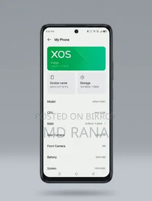 New Infinix Hot 50 Pro 4G 128 GB Black