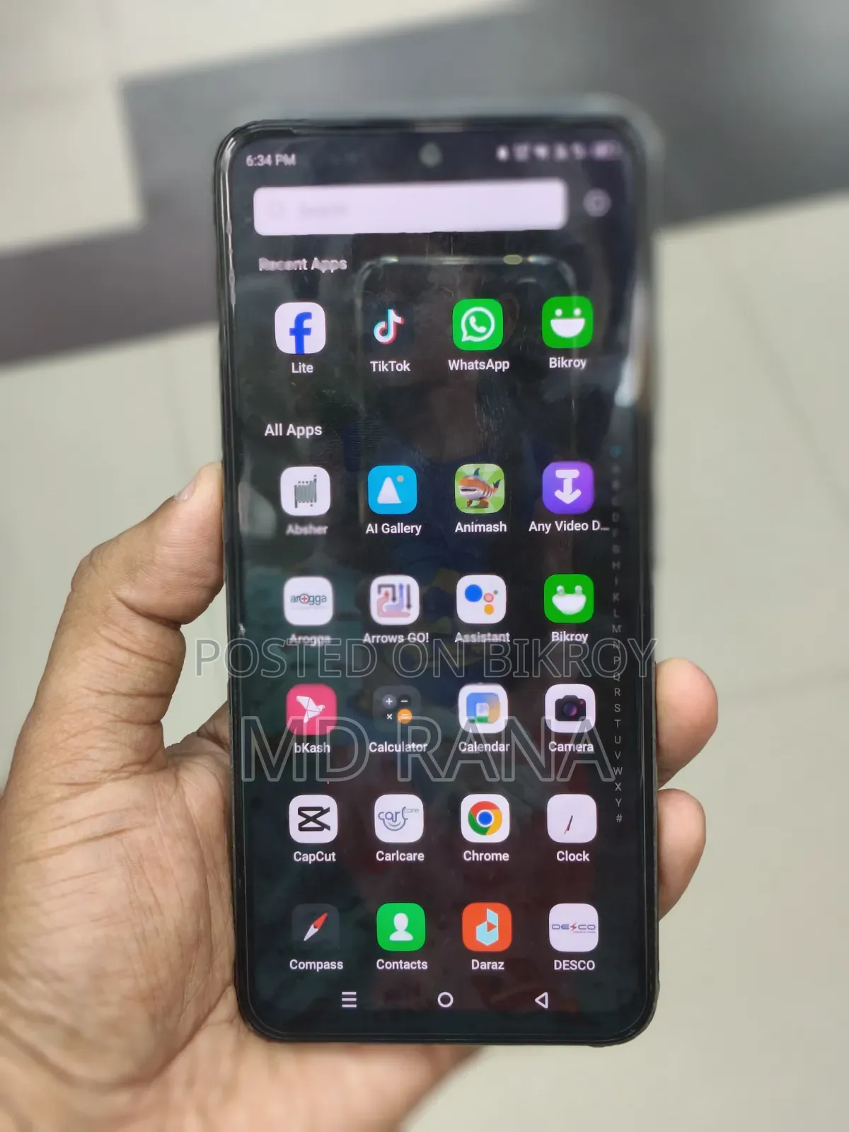 New Infinix Hot 50 Pro 4G 128 GB Black