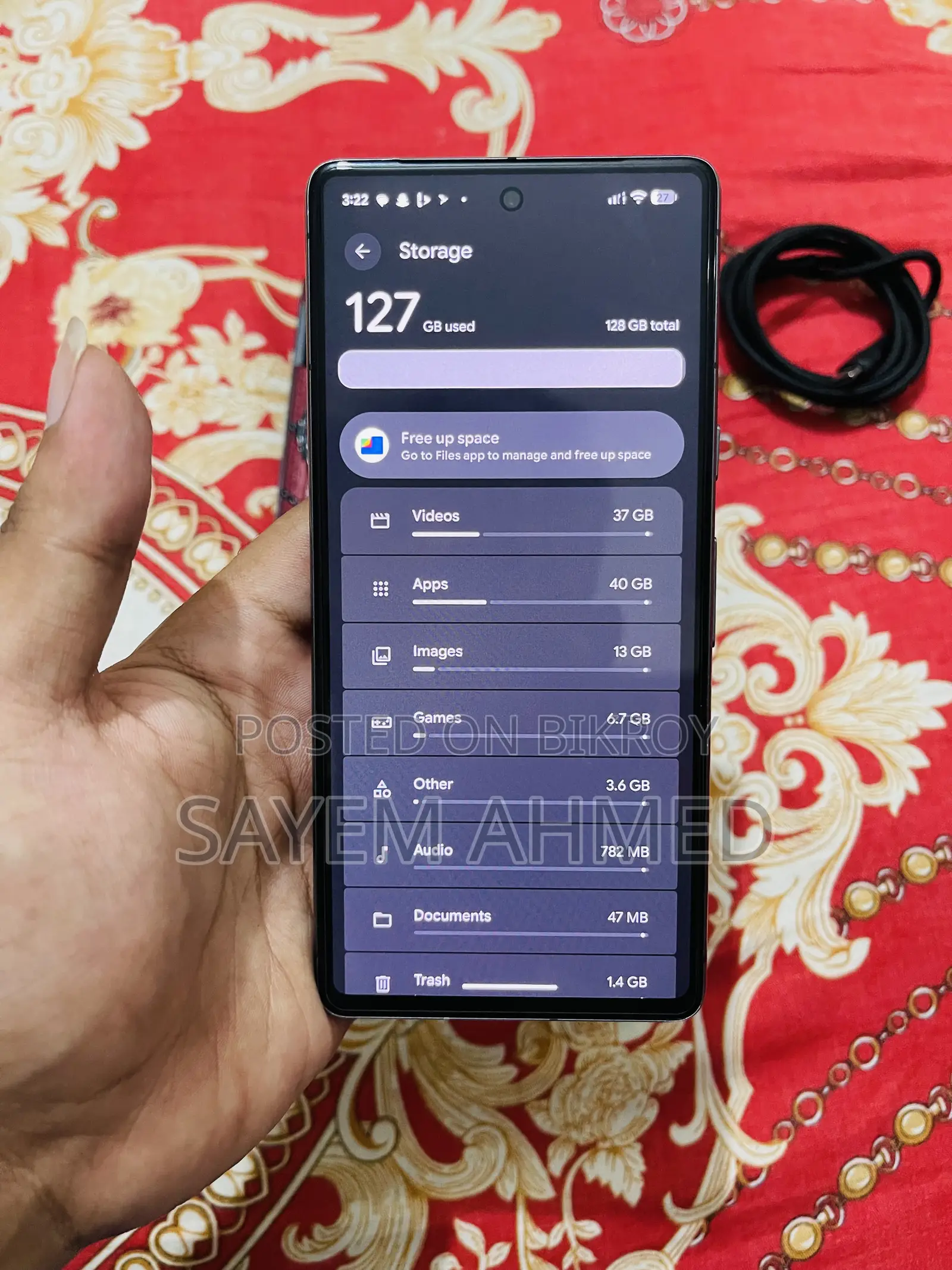 Google Pixel 7 128 GB Black