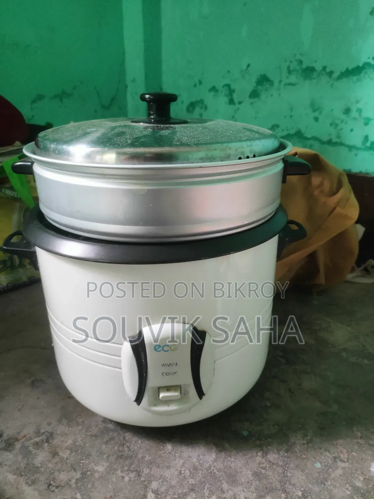 একটি ইকো প্লাসের রাইত কুকার বিক্রি হবে।
