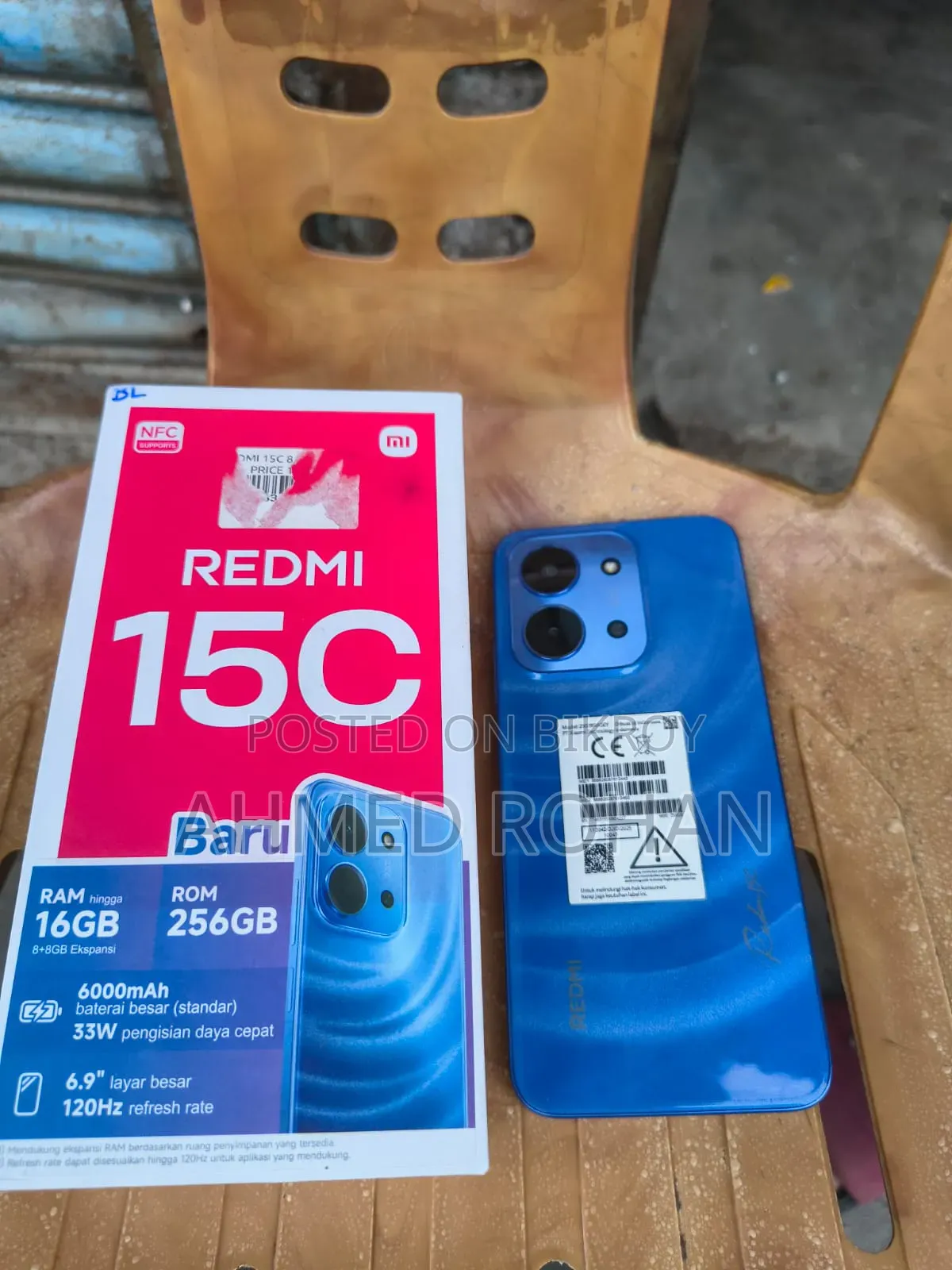 Xiaomi Redmi 15C 4G 256 GB Blue