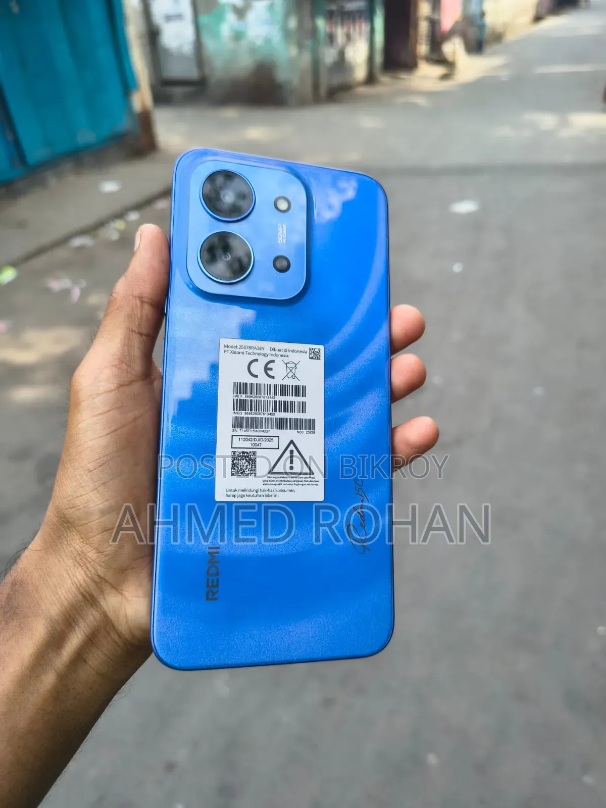 Xiaomi Redmi 15C 4G 256 GB Blue