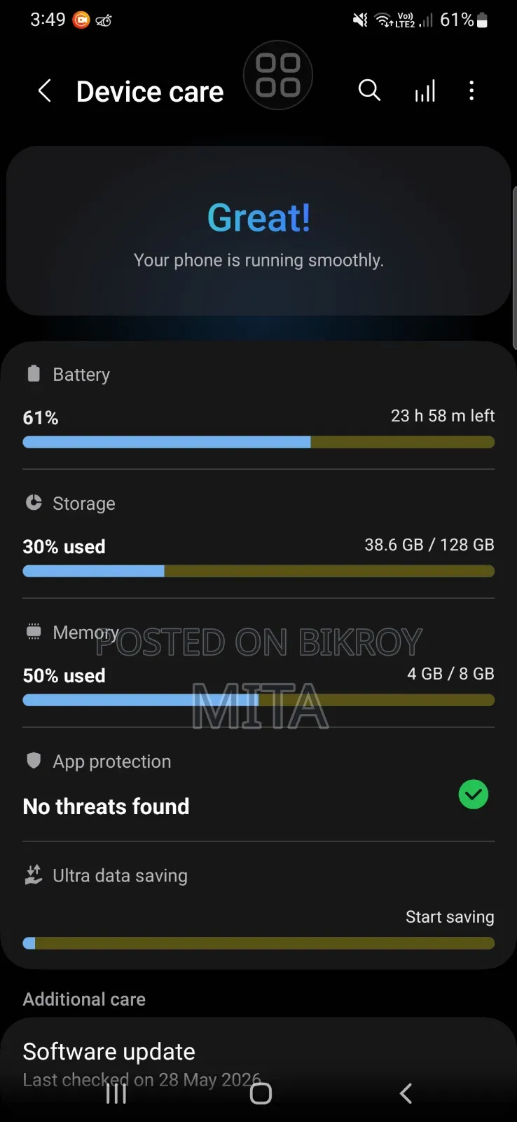 Samsung Galaxy M31 128 GB Black