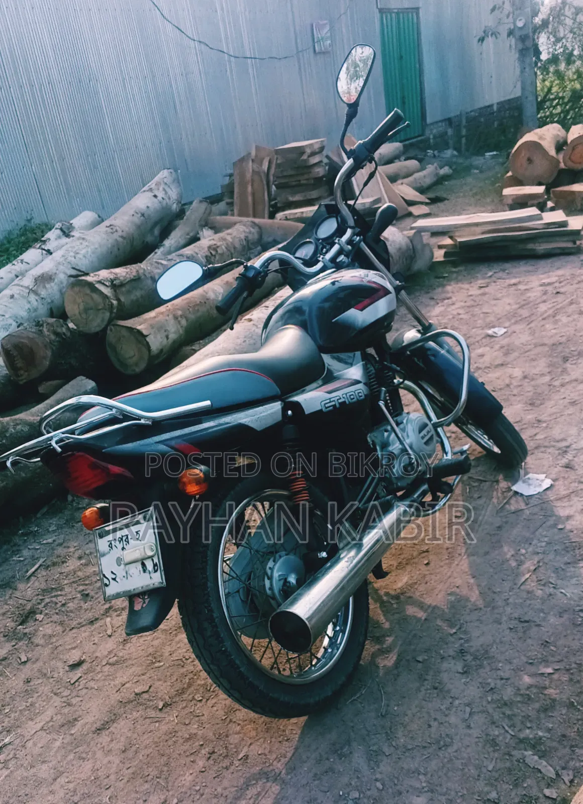 Bajaj CT 100 2016 Black