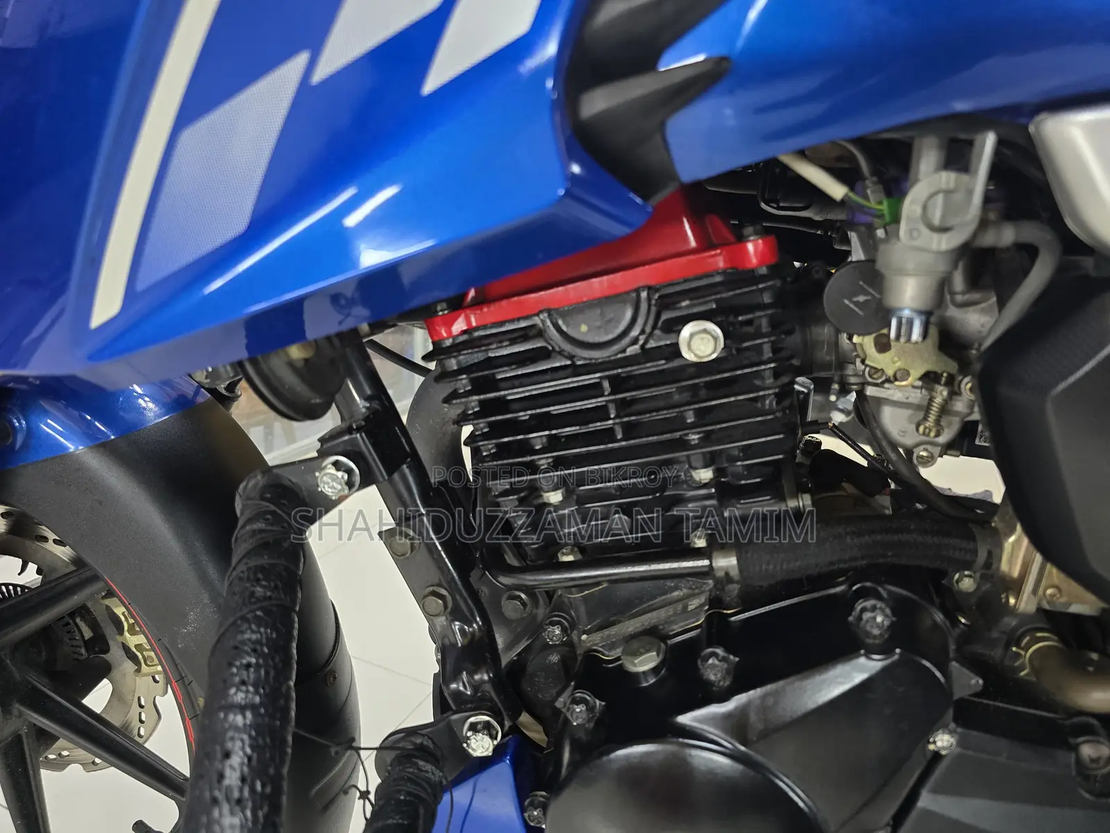 TVS Apache RTR 160 4V 2022 Blue