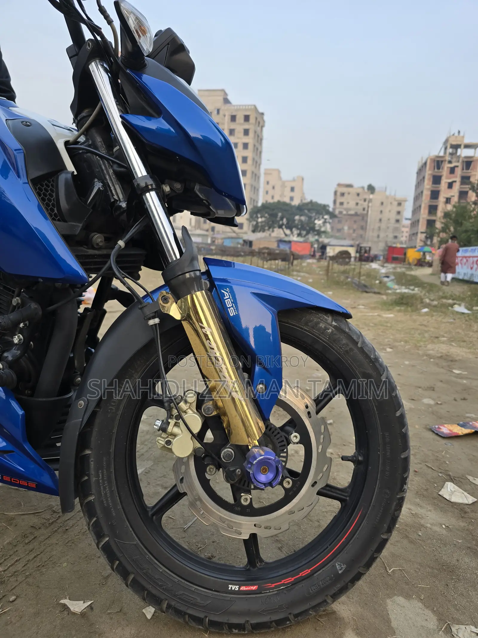 TVS Apache RTR 160 4V 2022 Blue