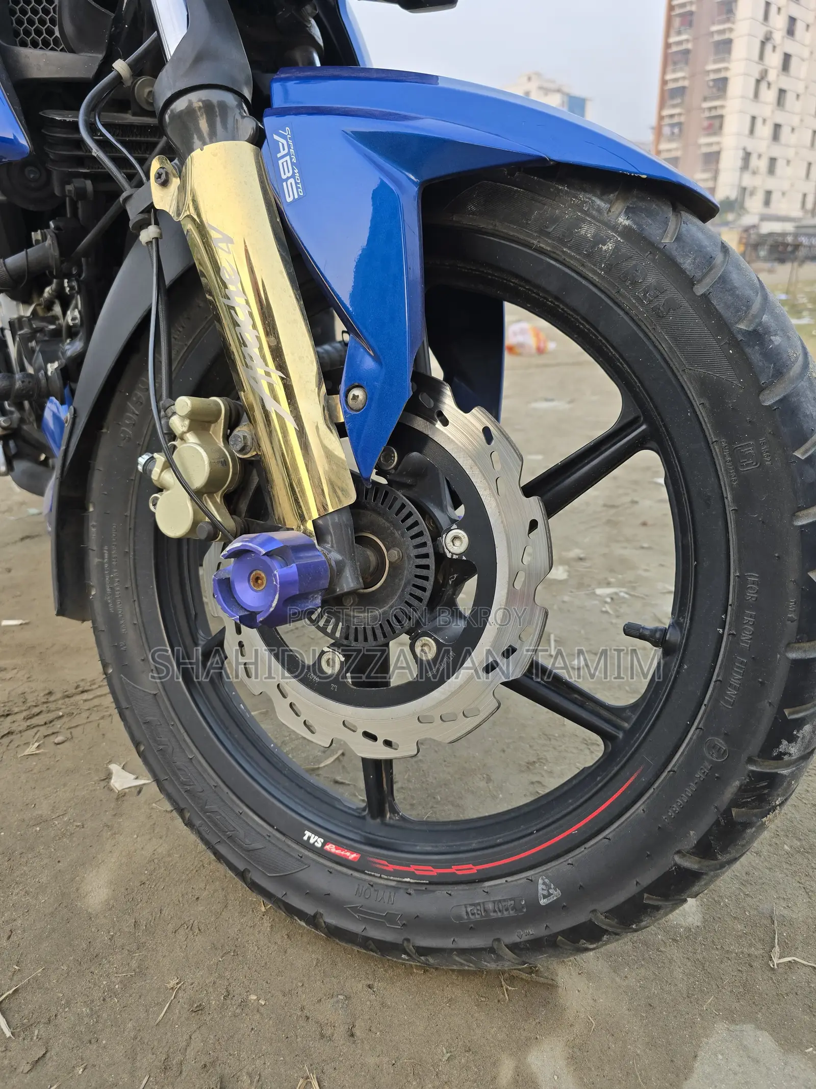 TVS Apache RTR 160 4V 2022 Blue
