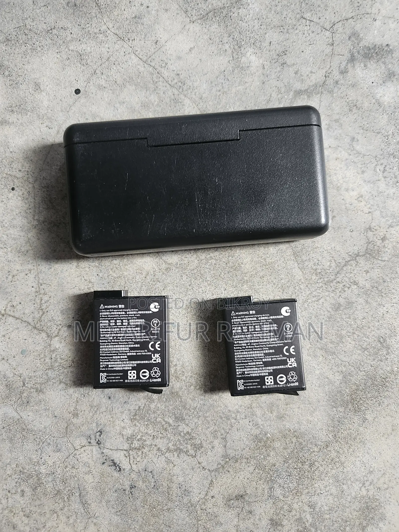 Dji Action 5 Pro Battery With Charging Hub