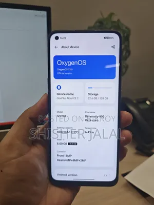 OnePlus Nord CE 2 5G 128 GB Silver