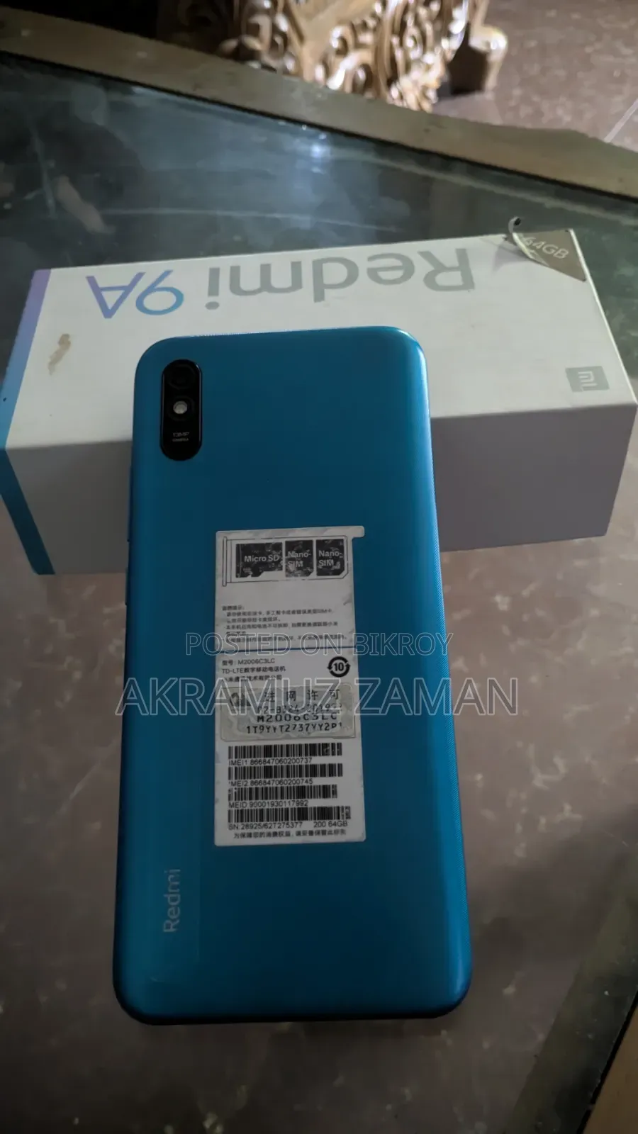 Xiaomi Redmi 9A 64 GB Blue
