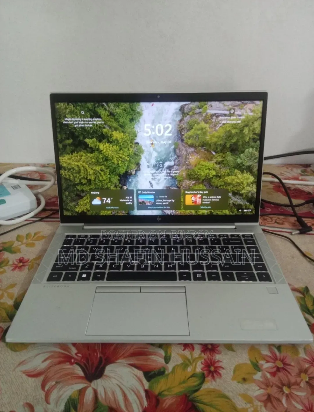 New Laptop HP EliteBook 845 G8 16GB AMD Ryzen 5 SSD 512GB