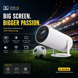 Magcubic Hy300 Smart Mini Projector - Supported, Wifi 6, Android Os
