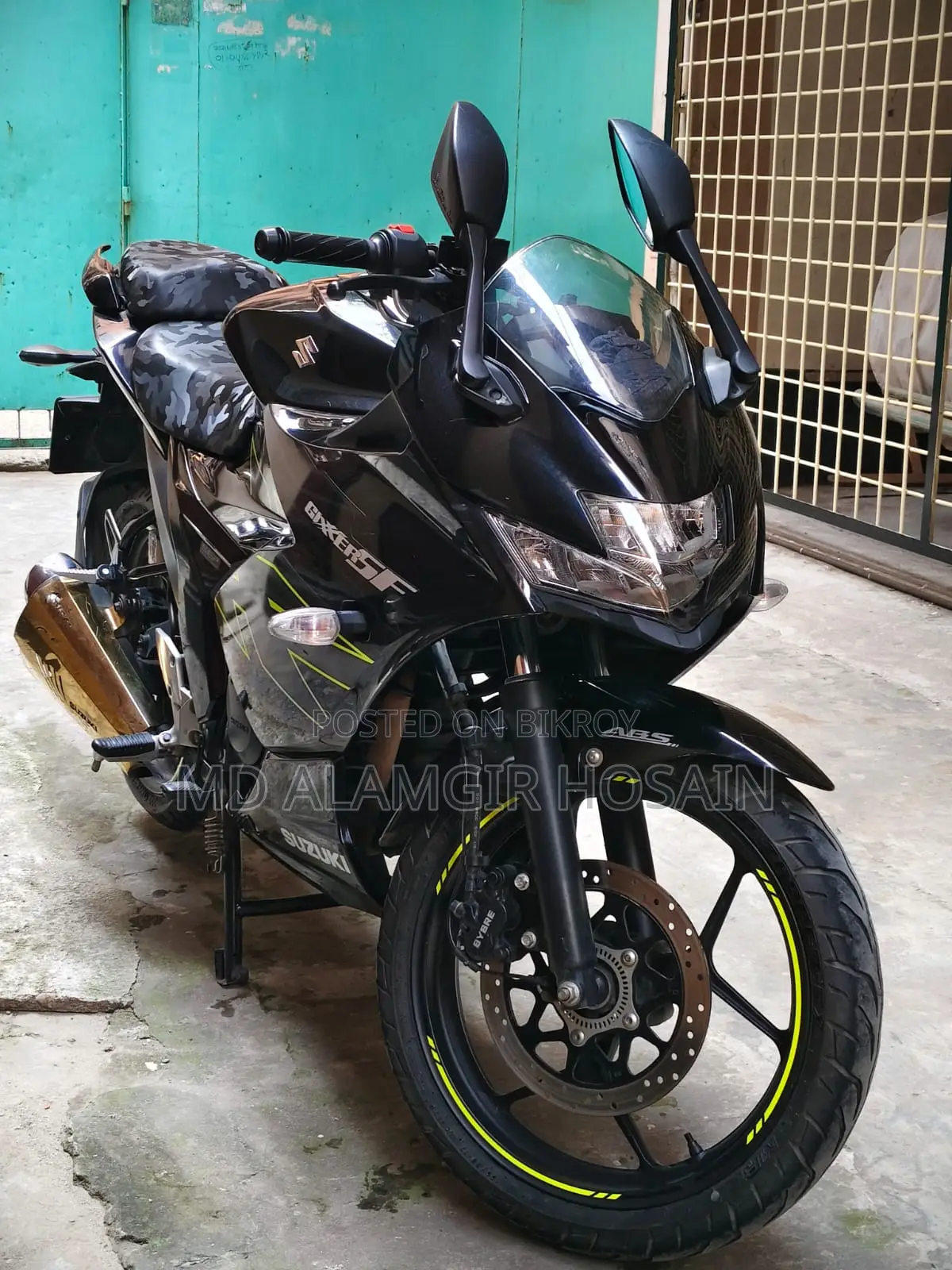 Suzuki Gixxer Fi ABS 2023 Black