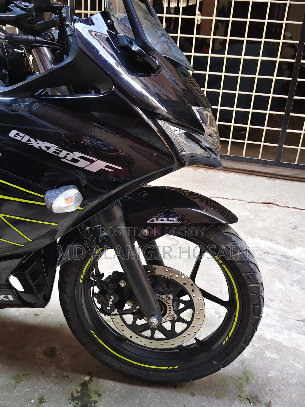 Suzuki Gixxer Fi ABS 2023 Black
