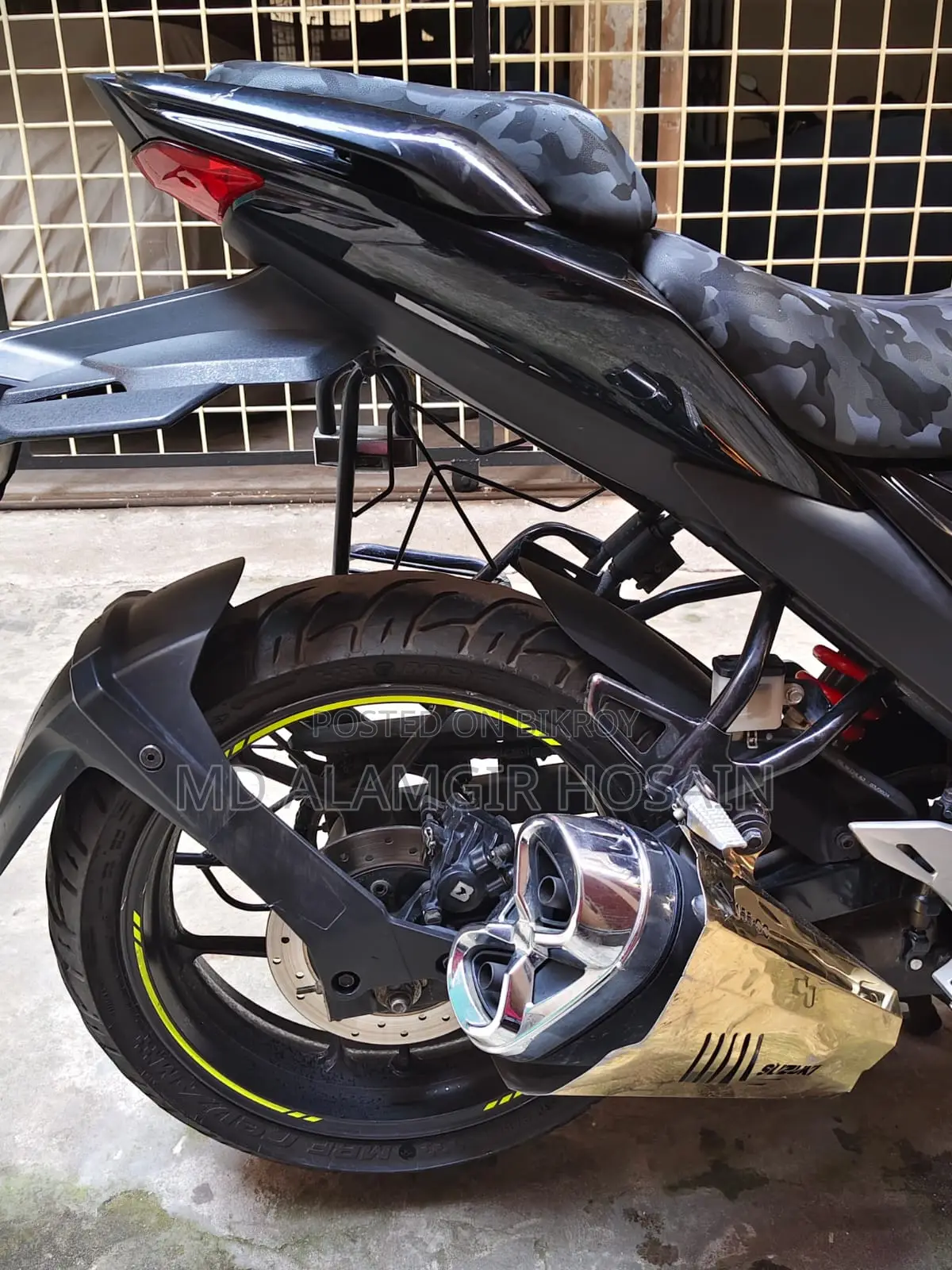 Suzuki Gixxer Fi ABS 2023 Black