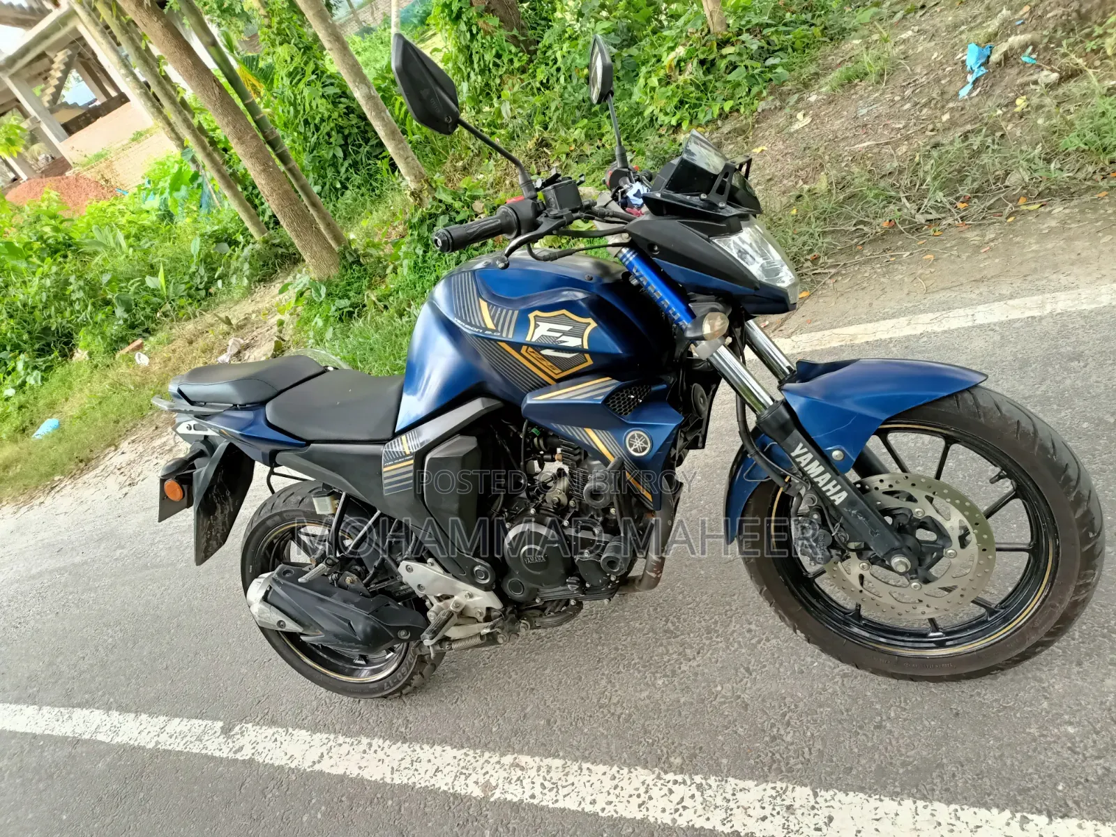 Yamaha FZ 2021 Blue