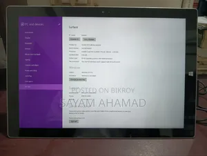 Laptop Microsoft Surface Pro 3 4GB Intel Core I5 HDD 128GB