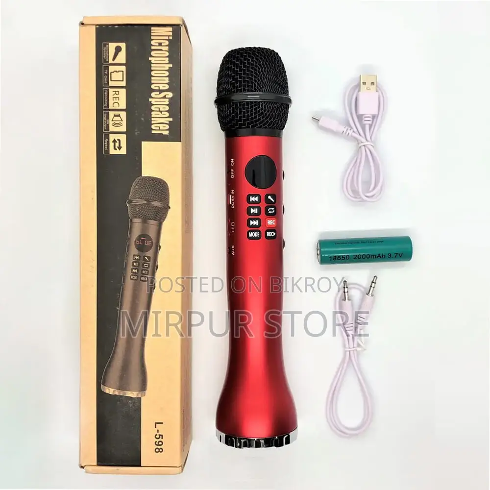 Karaoke Bluetooth Microphone L-598