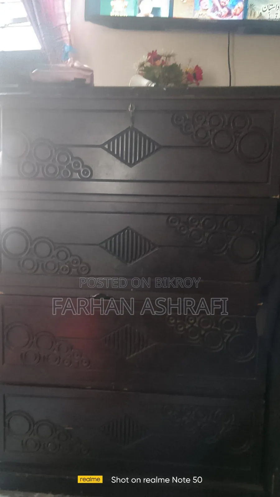 ওয়ার্ডরোব খাট ড্রেসিং শোকেস