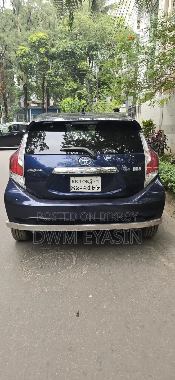 Toyota Aqua 2017 Blue