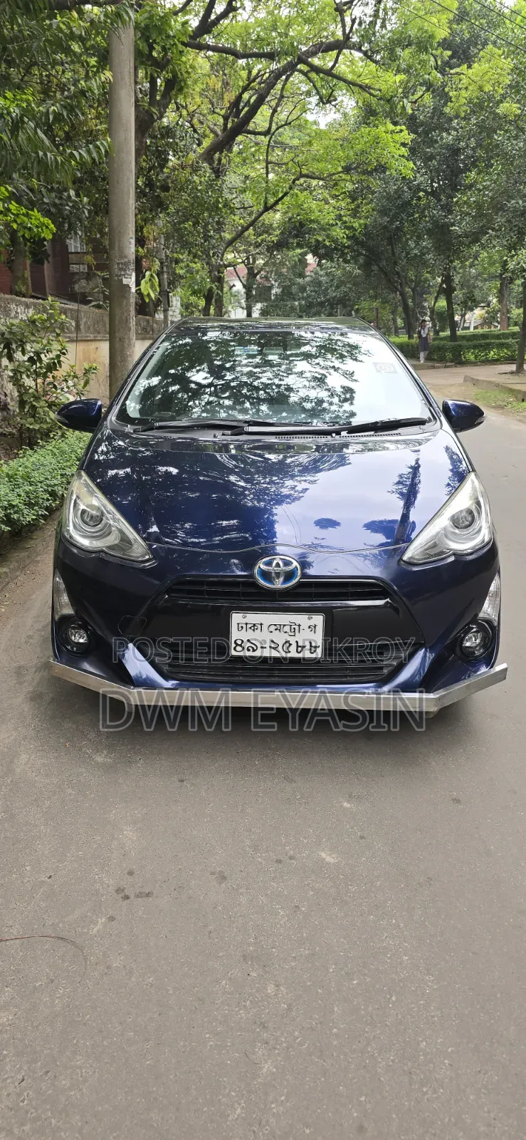 Toyota Aqua 2017 Blue