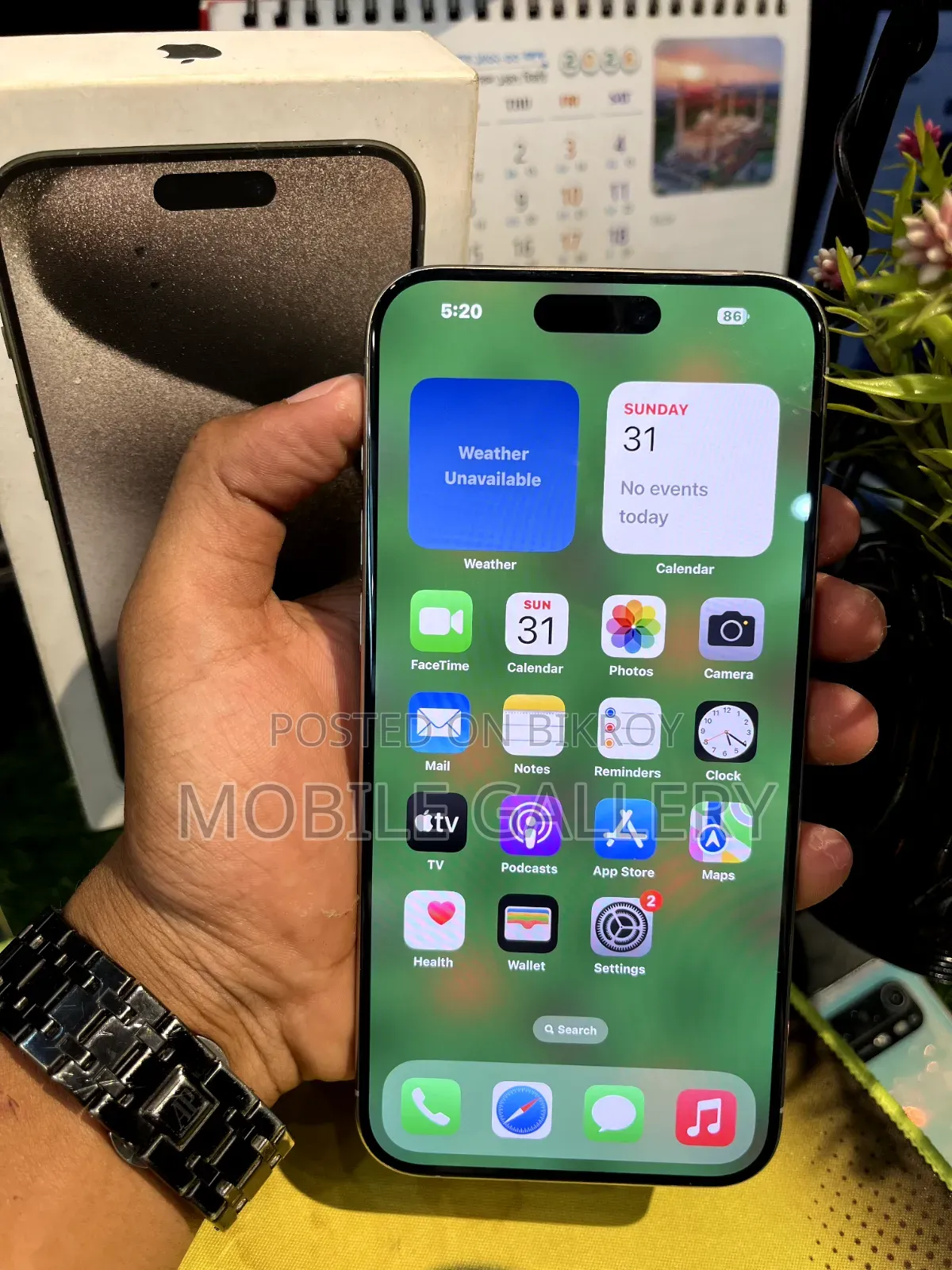 Apple iPhone 15 Pro Max 256 GB Silver