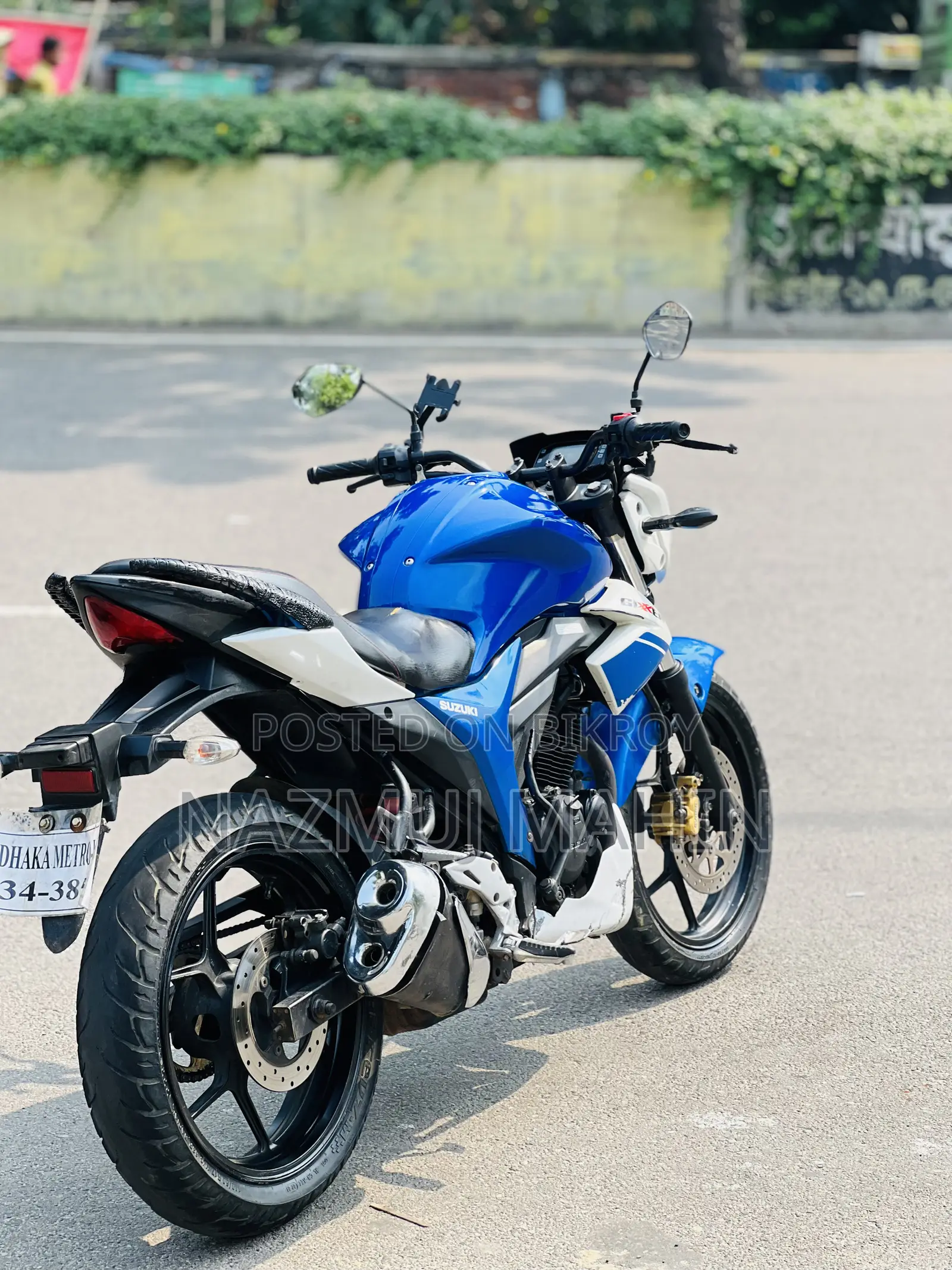 Suzuki Gixxer Monotone 2018 Blue