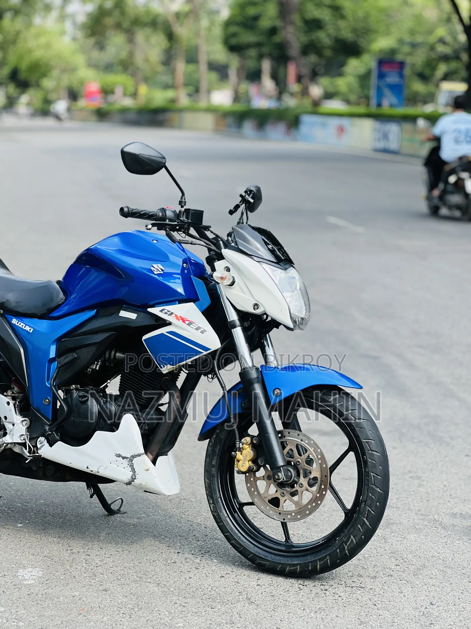 Suzuki Gixxer Monotone 2018 Blue