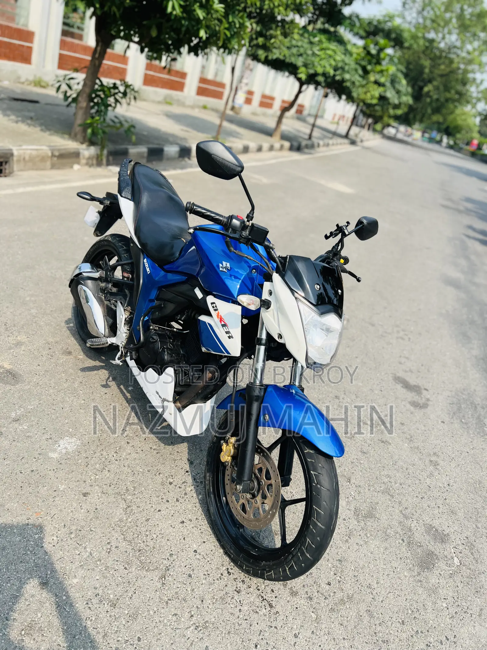 Suzuki Gixxer Monotone 2018 Blue