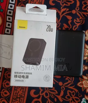 Original Baseus 20000mah Wireless Powerbank.