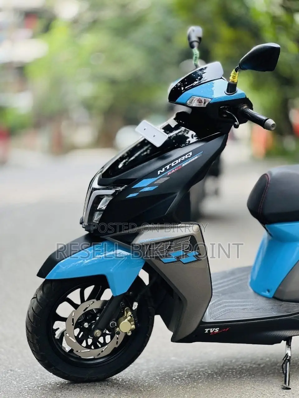 TVS Ntorq 125 2023 Blue