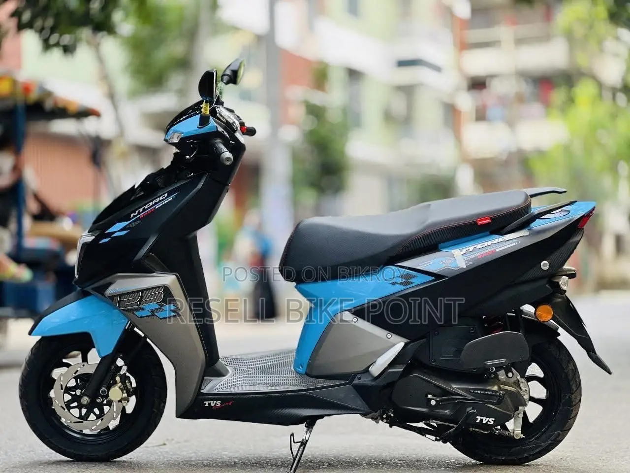 TVS Ntorq 125 2023 Blue