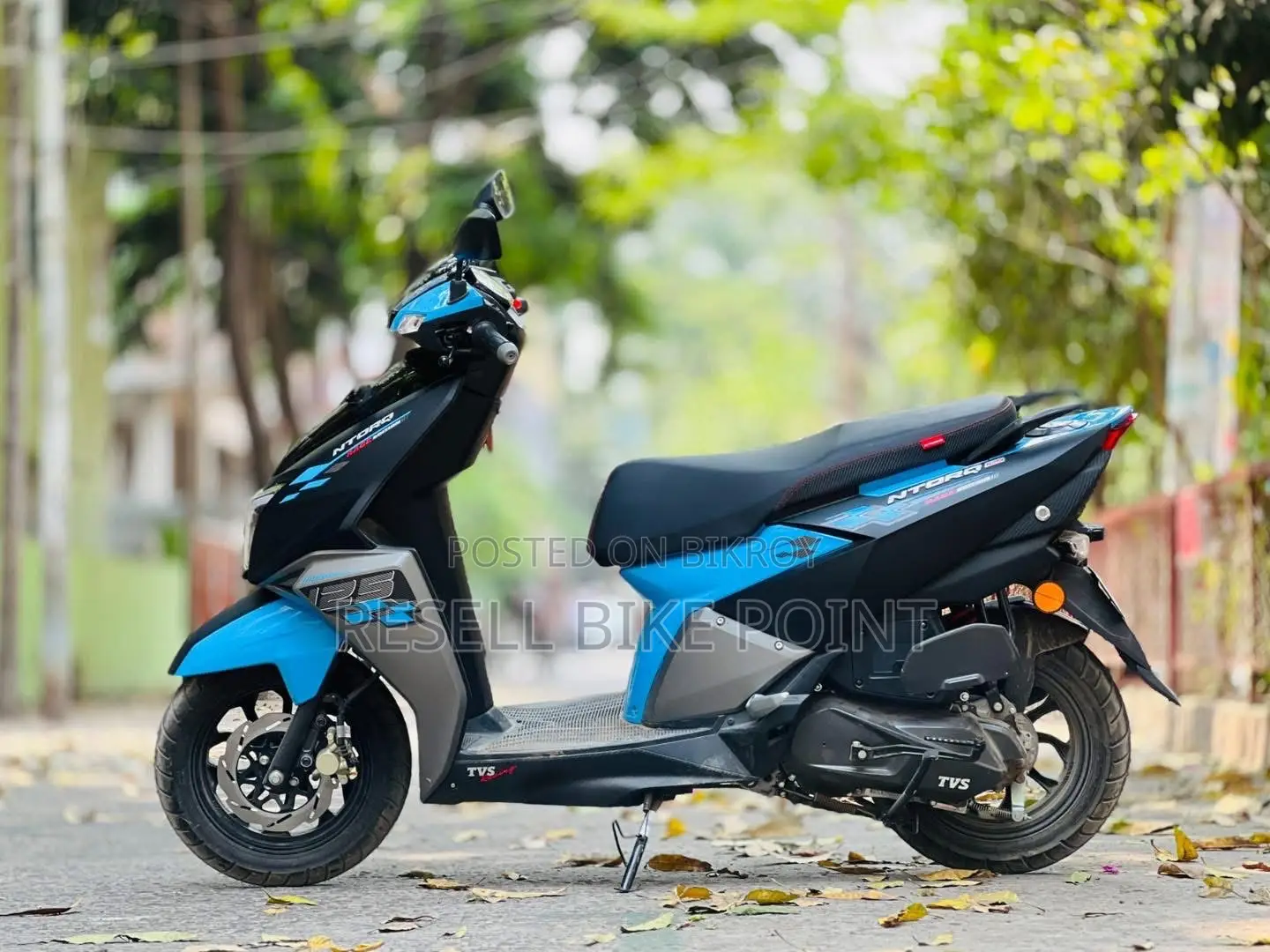 TVS Ntorq 125 2023 Blue