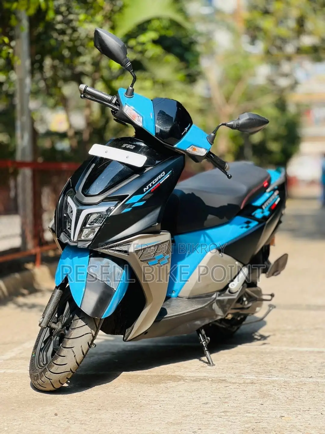 TVS Ntorq 125 2023 Blue