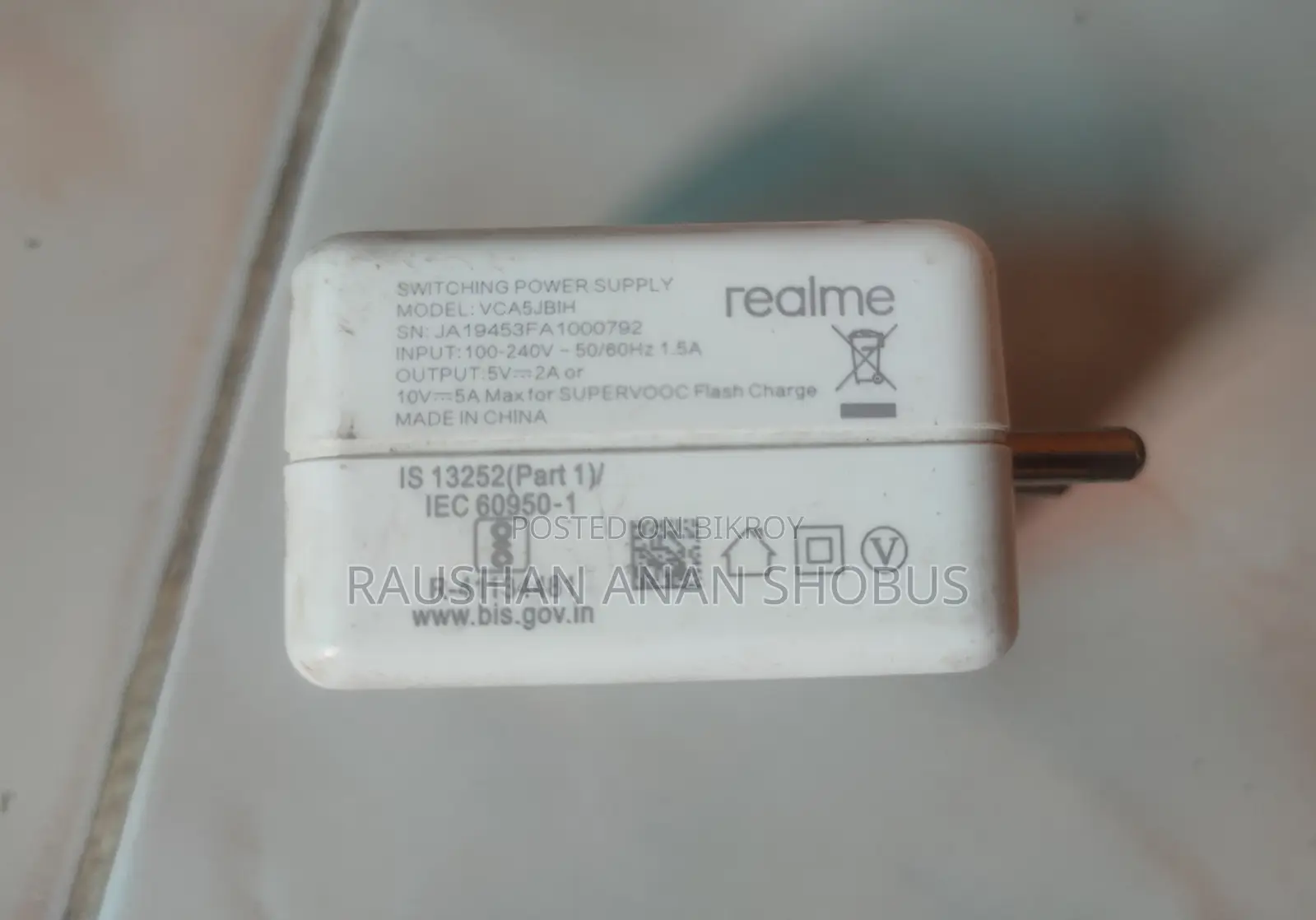 Realme X2 Pro 50w Charger