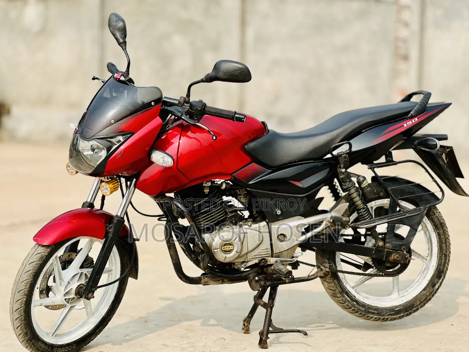 Bajaj Pulsar 150 2014 Red