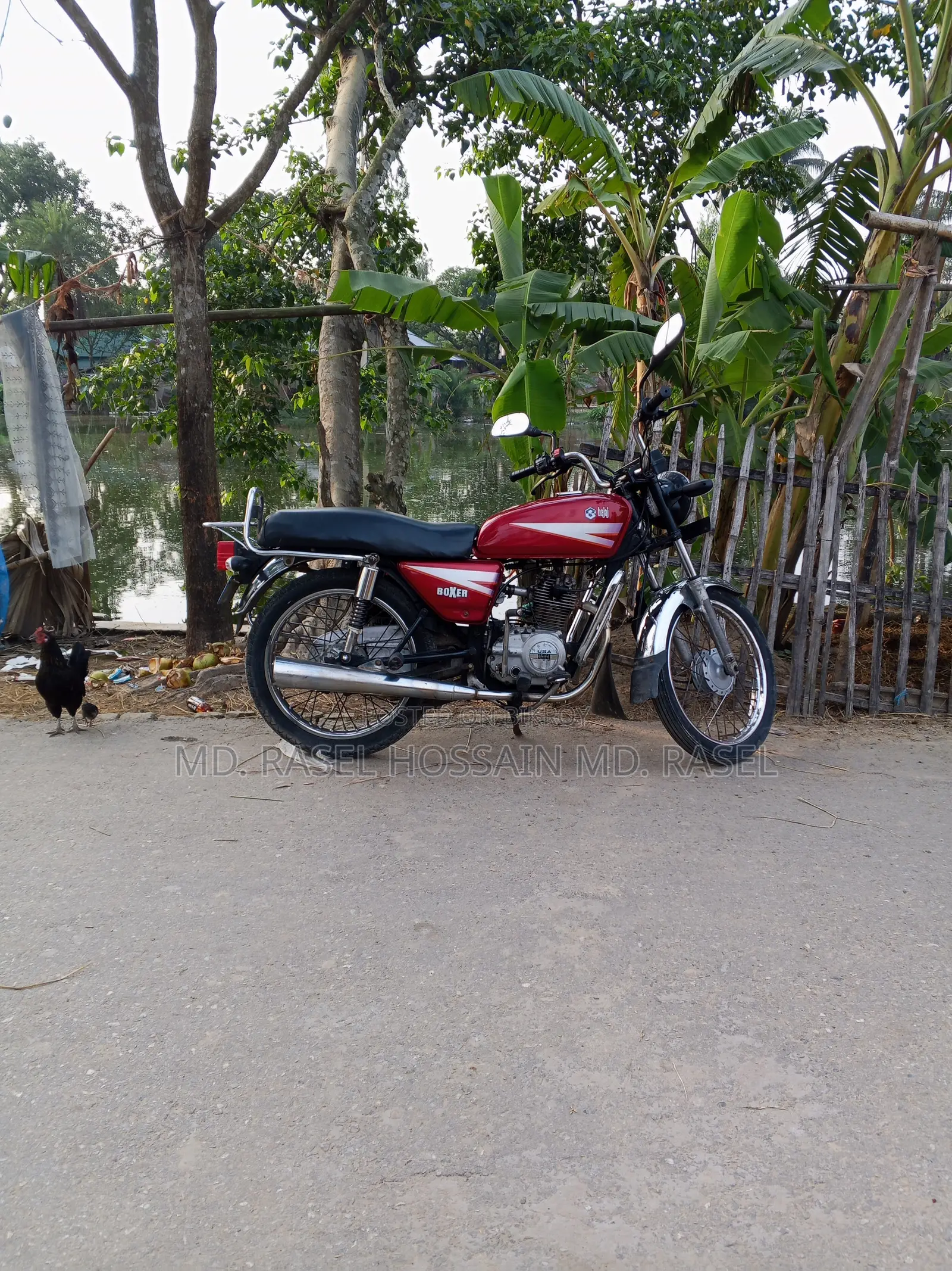 Bajaj Boxer 100 2012 Red