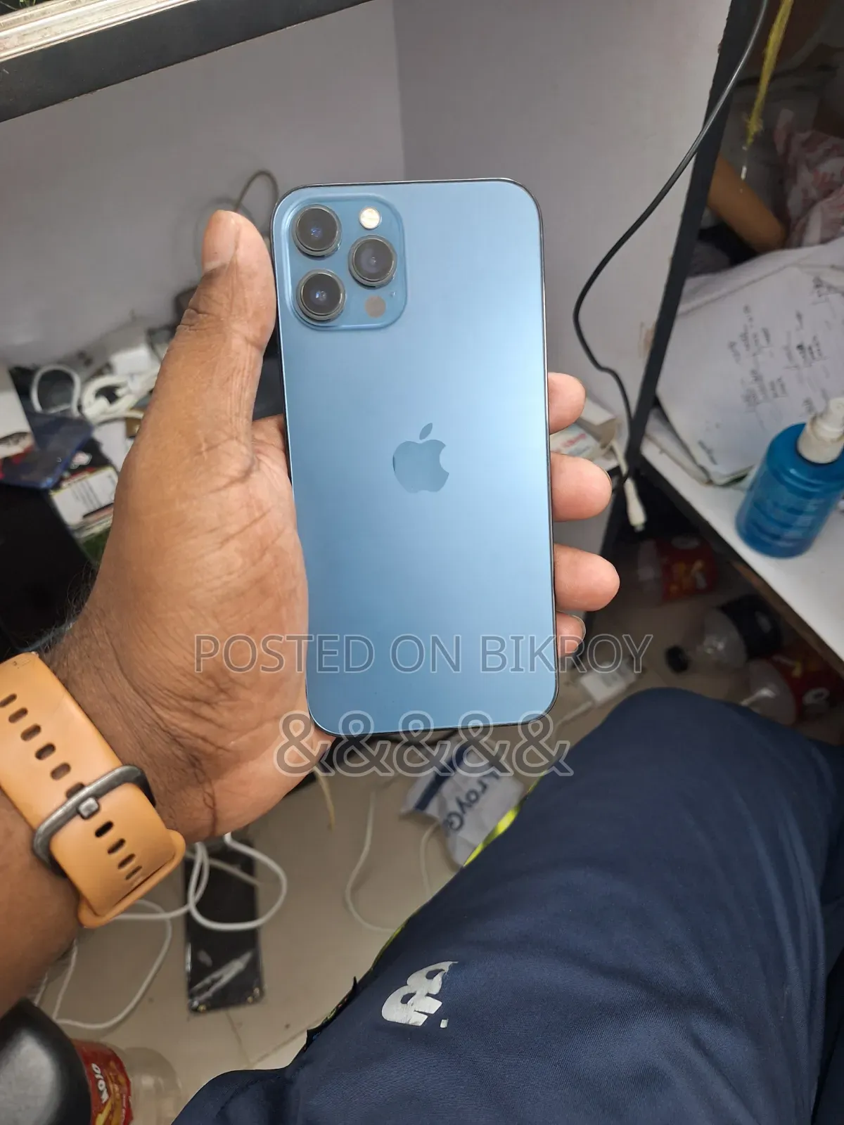অ্যাপল আইফোন ১২ প্রো ম্যাক্স ১২৮ জিবি ব্লু